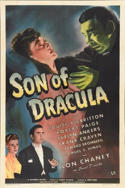 affiche de Son of Dracula