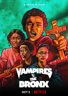affiche de Vampires vs. the Bronx