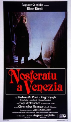 affiche de Nosferatu a Venezia