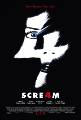 affiche de Scream 4