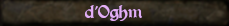d'Oghm